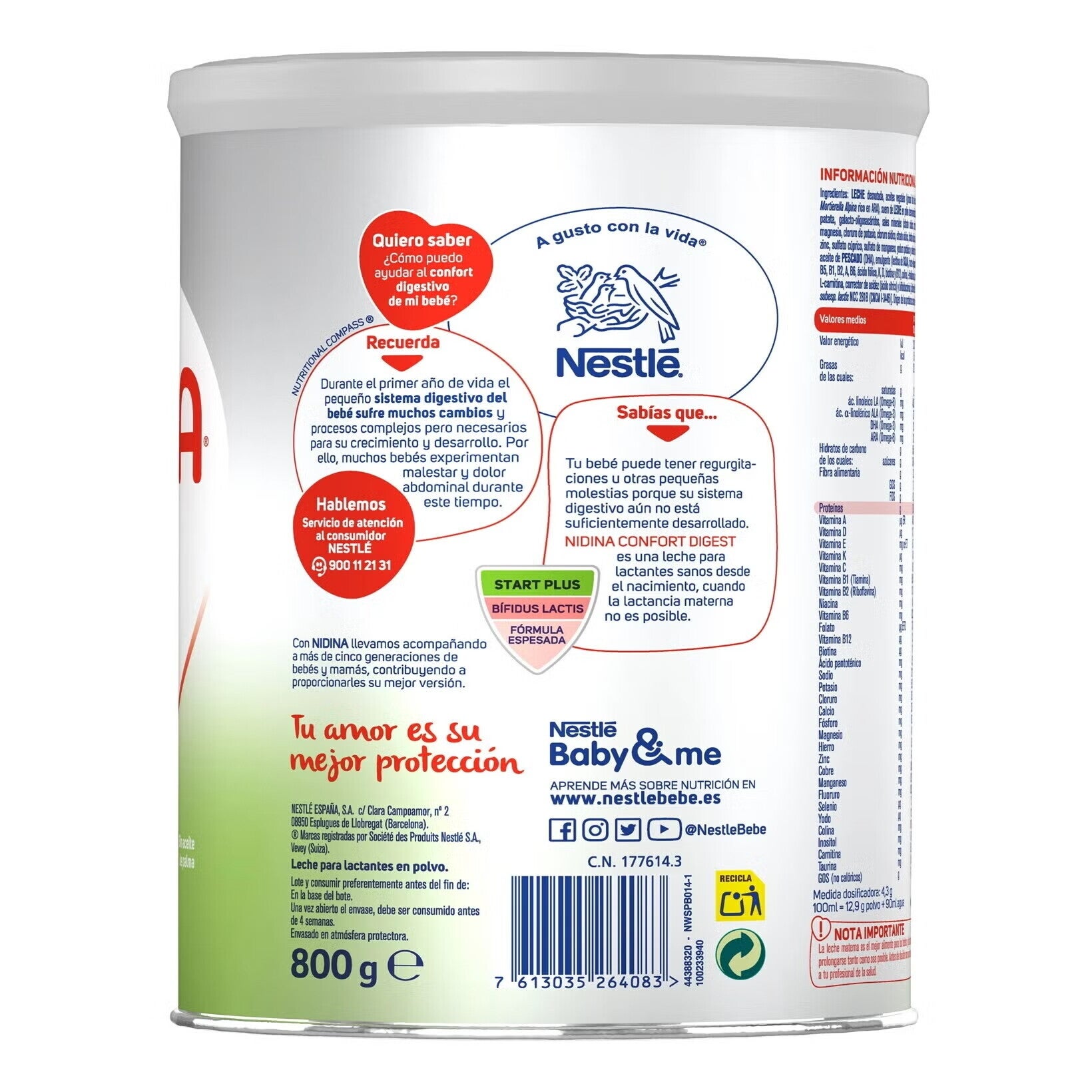 NIDINA CONFORT LATERAL