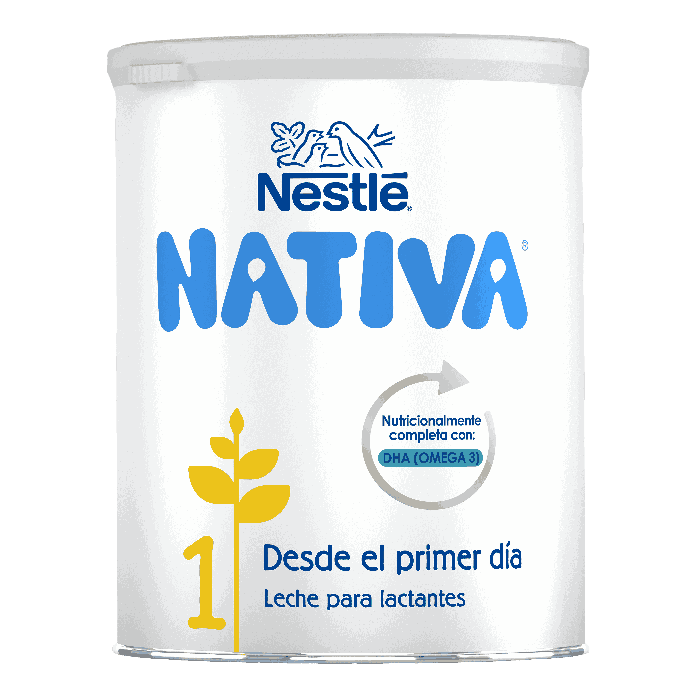 Nestlé Nativa 1- Leche Para Lactantes En Polvo- Fórmula Para Bebés- Desde  El Primer Día - pack de 3 latas x800 gr - Total: 2400 gr : :  Alimentación y bebidas