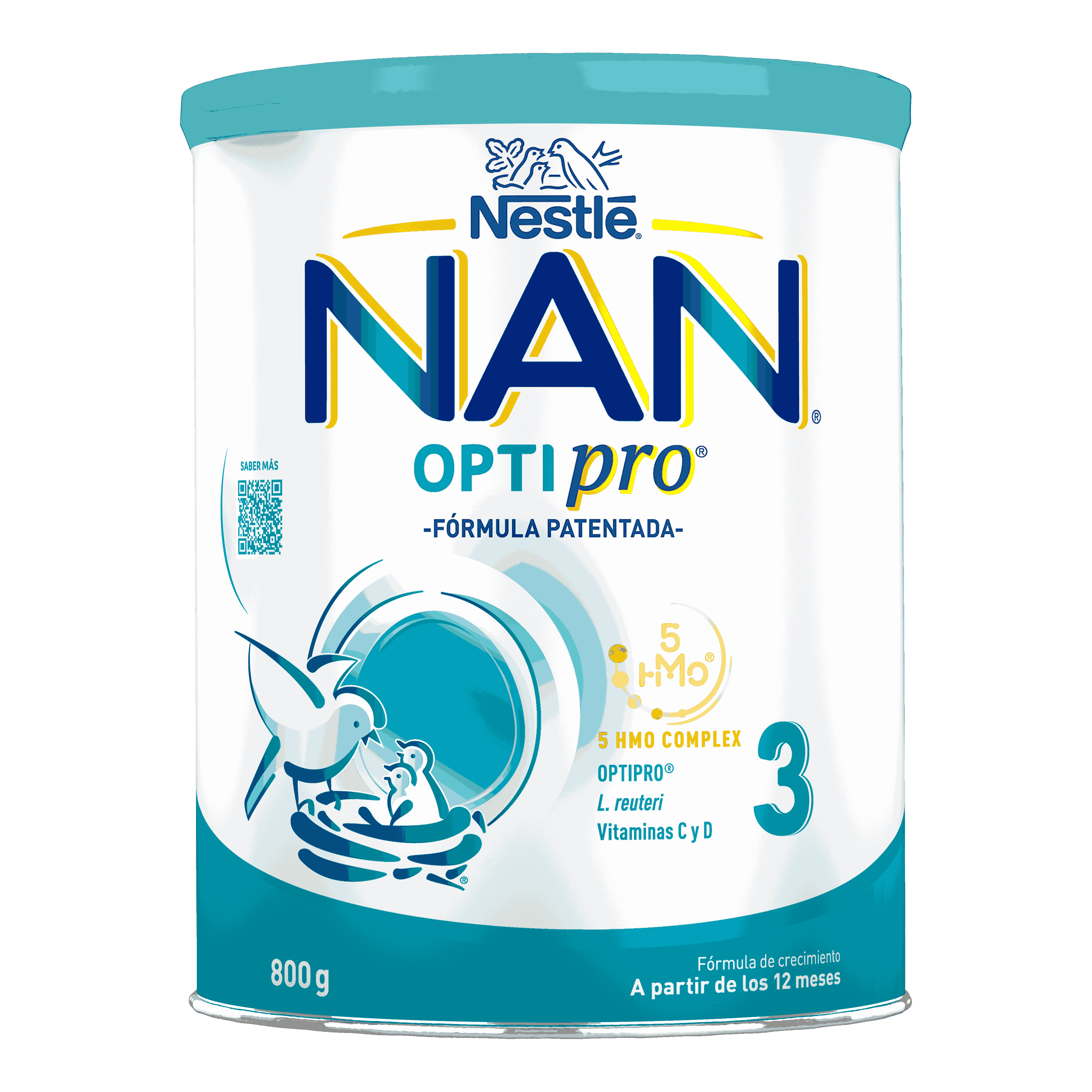 NAN OPTIPRO® 3 Fórmula de crecimiento a partir de 1 año