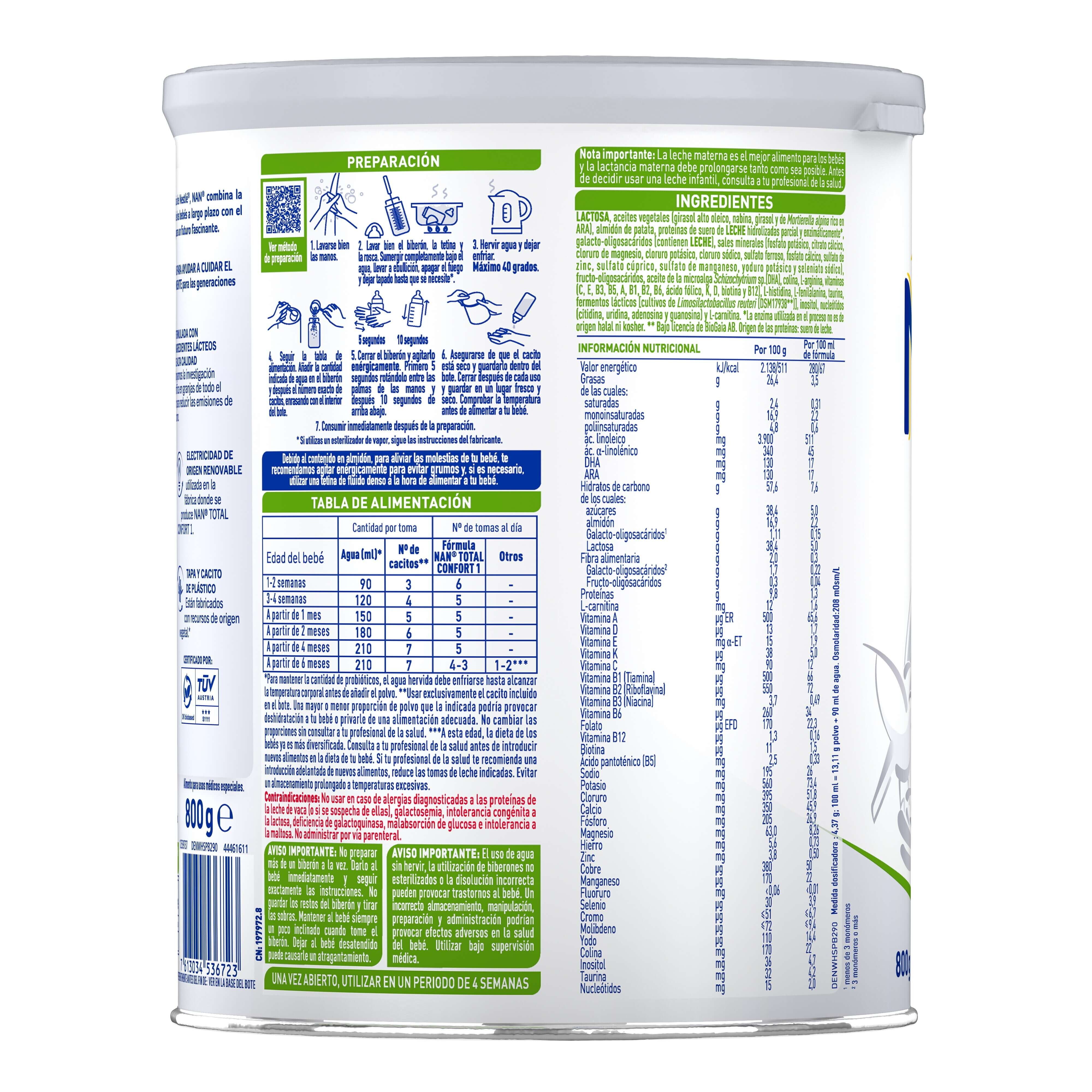 Nestlé NAN TOTAL CONFORT 1