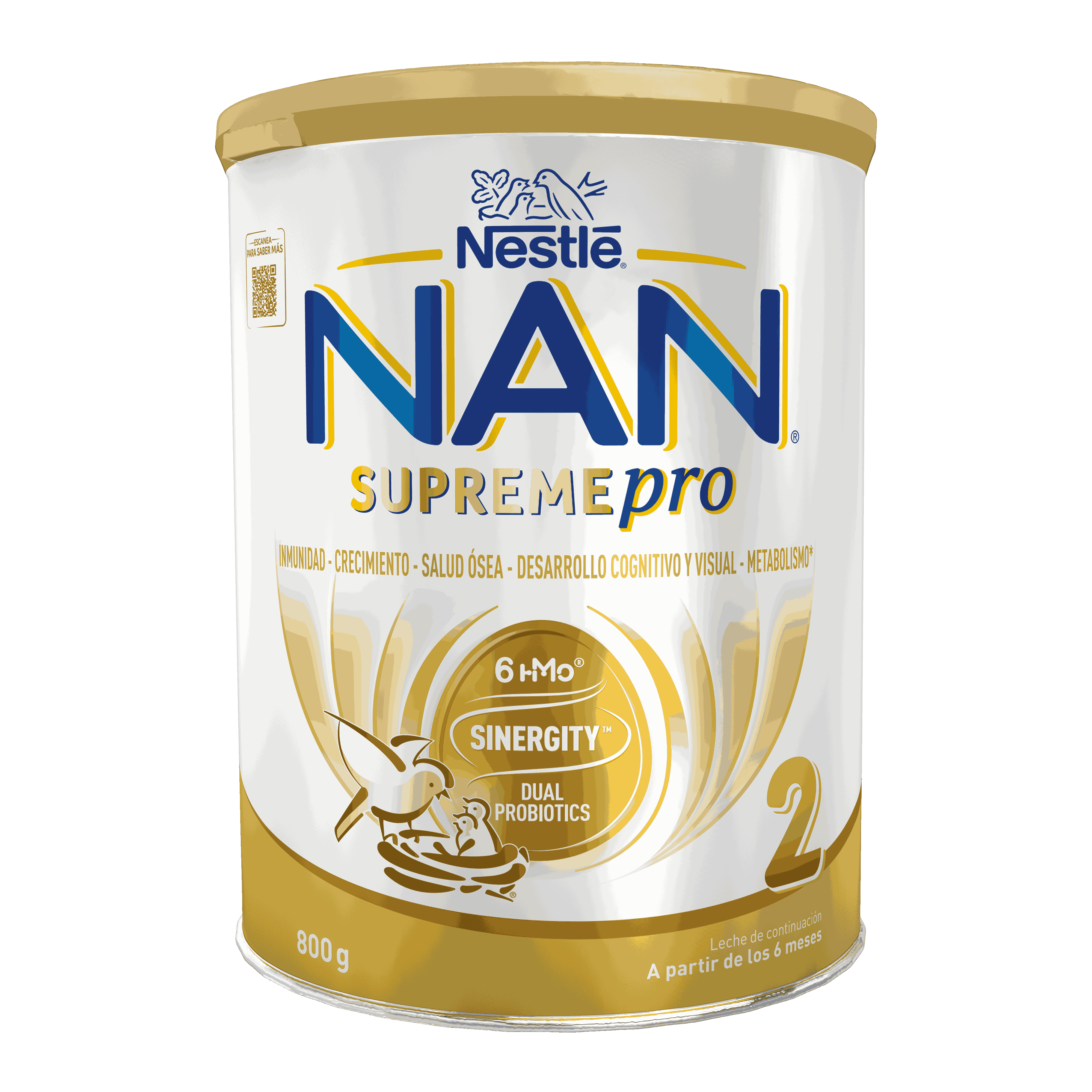 NAN® SUPREME PRO 2 Leche de continuación a partir de 6 meses