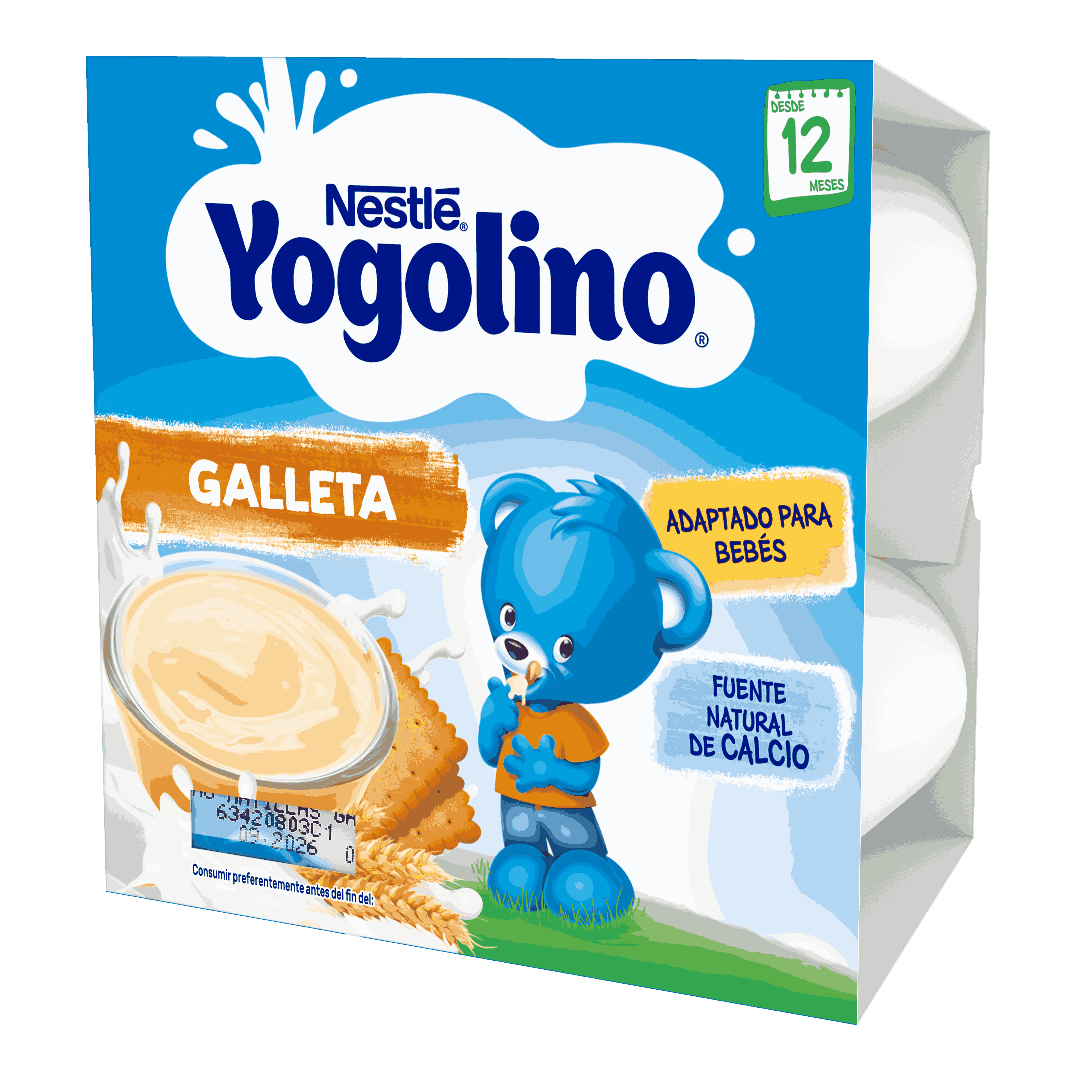 NUEVO YOGOLINO Galleta para bebés