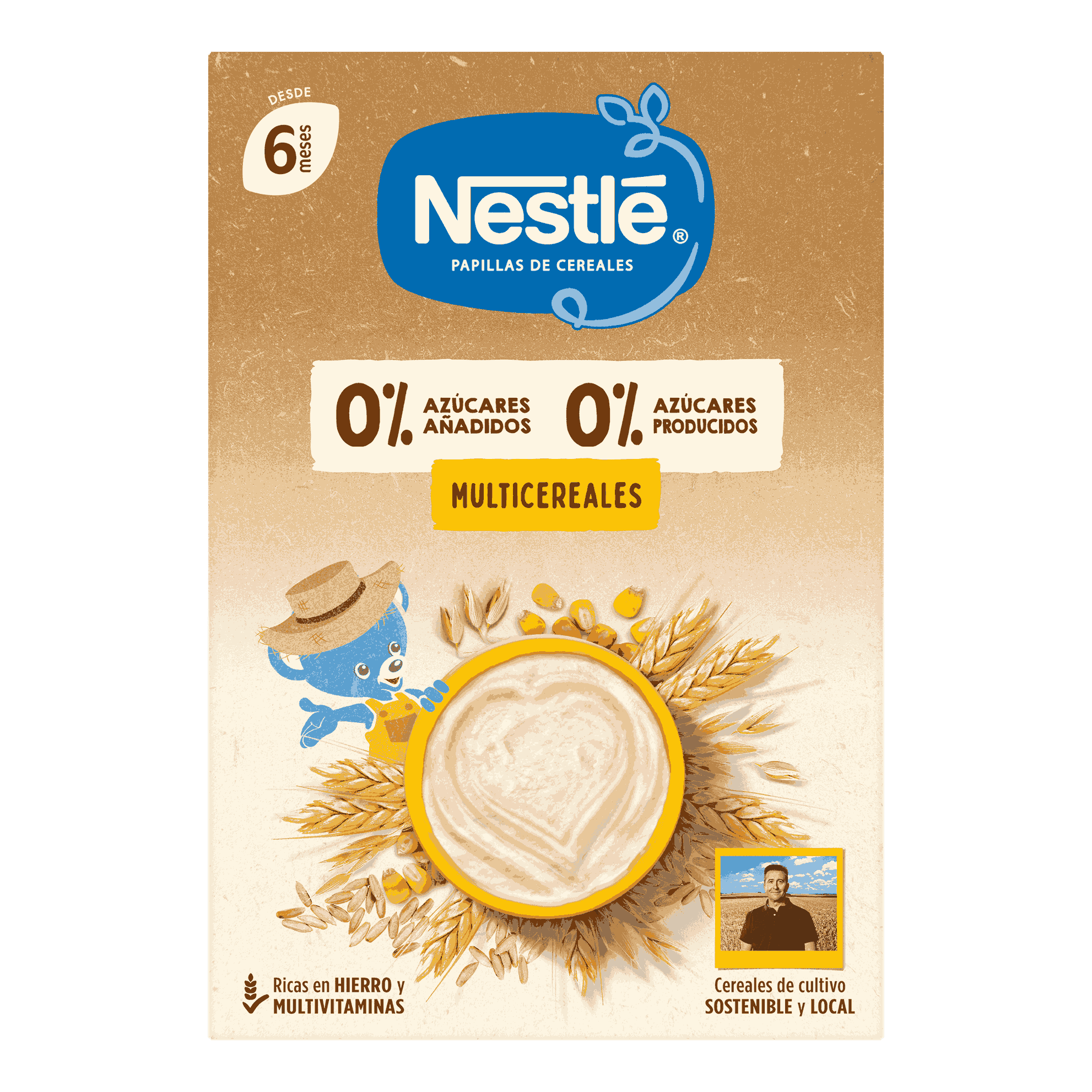 Nestlé Papillas 0%0% Multicereales