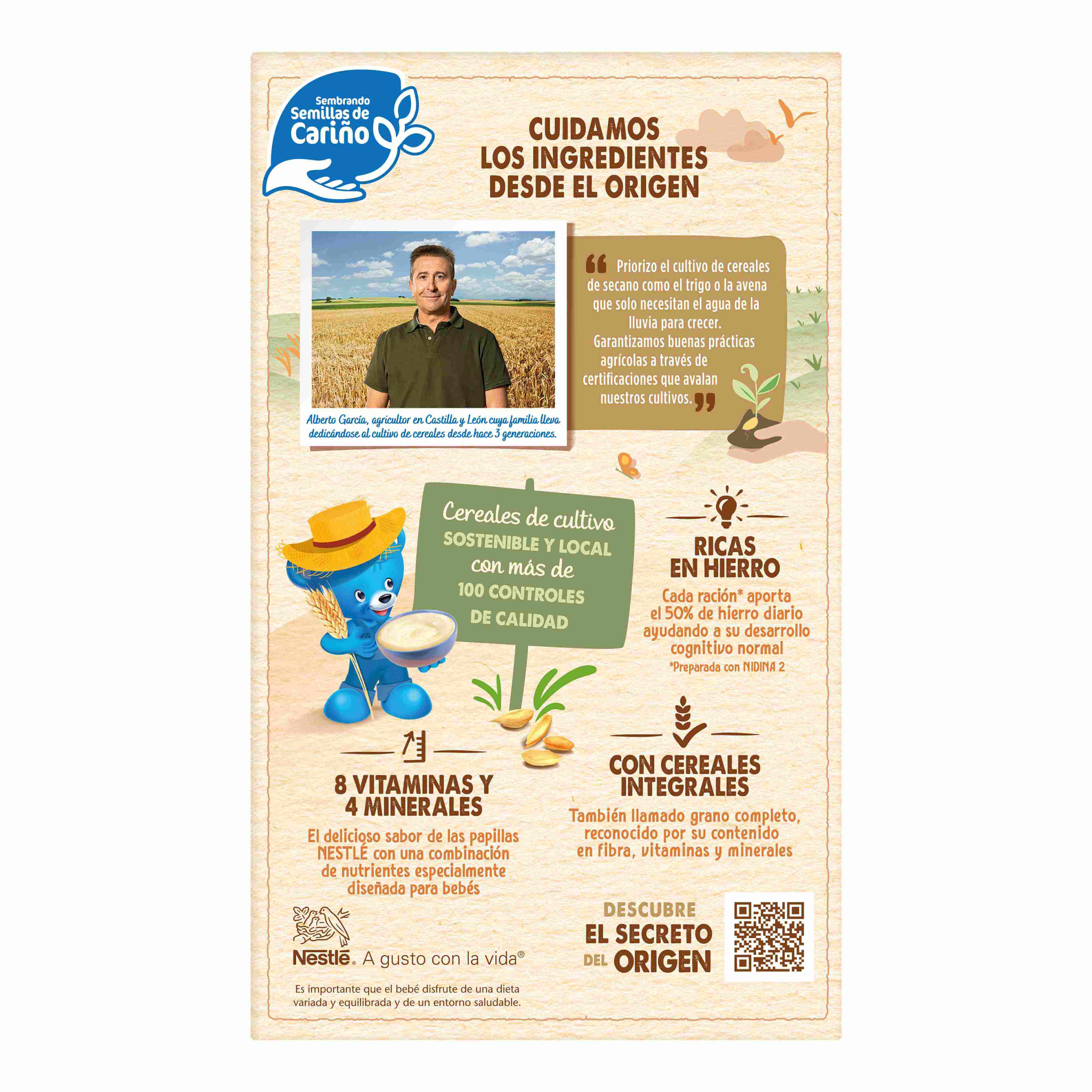 Cereales 0% azúcares añadidos