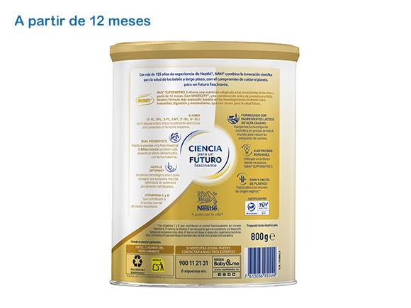 Vista trasera Nan Suprempro 3