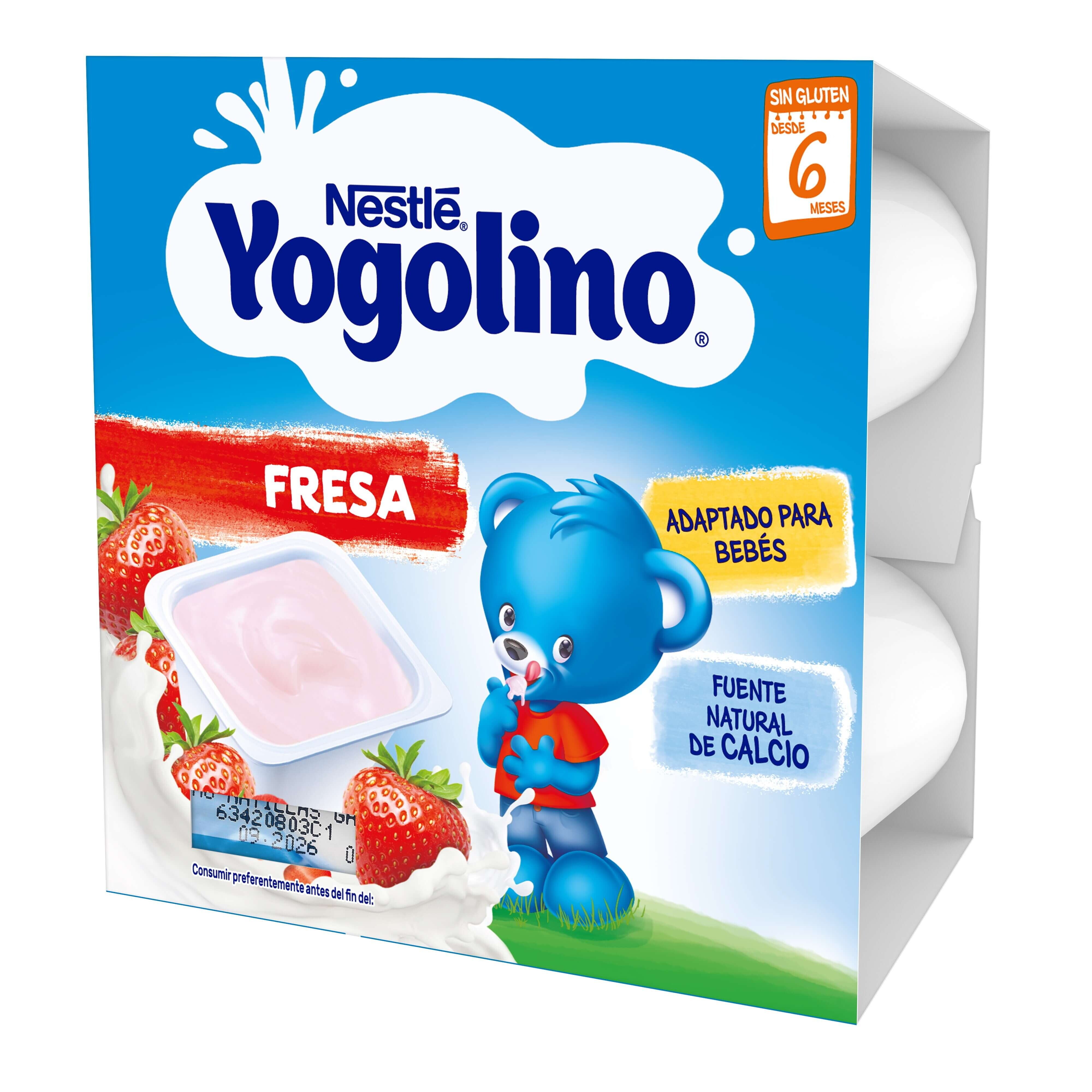 Tarrina de lácteo YOGOLINO Fresa