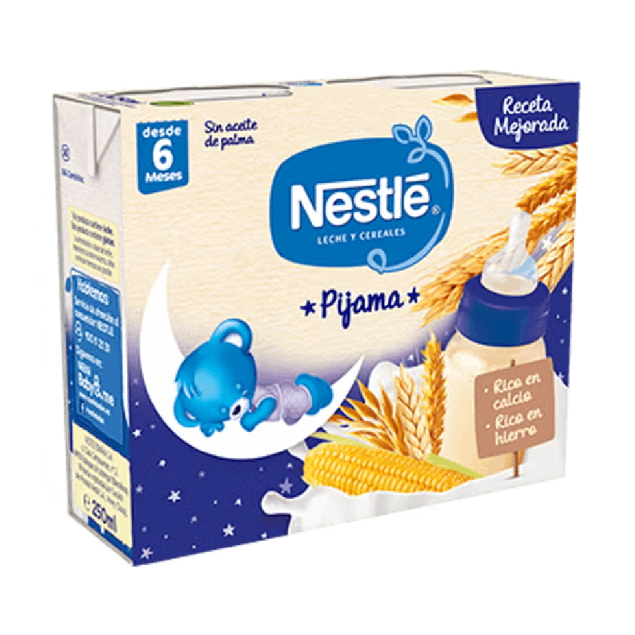 Papilla lista para tomar NESTLÉ Leche y Cereales Pijama
