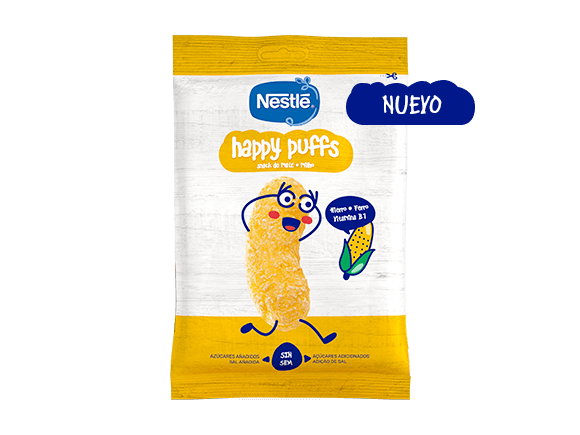 Snacks NESTLÉ Happy Puffs Maíz Natural 
