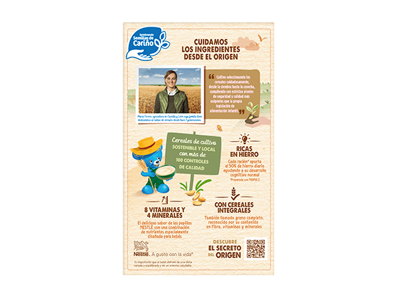 Nestlé 8 cereales con fruta