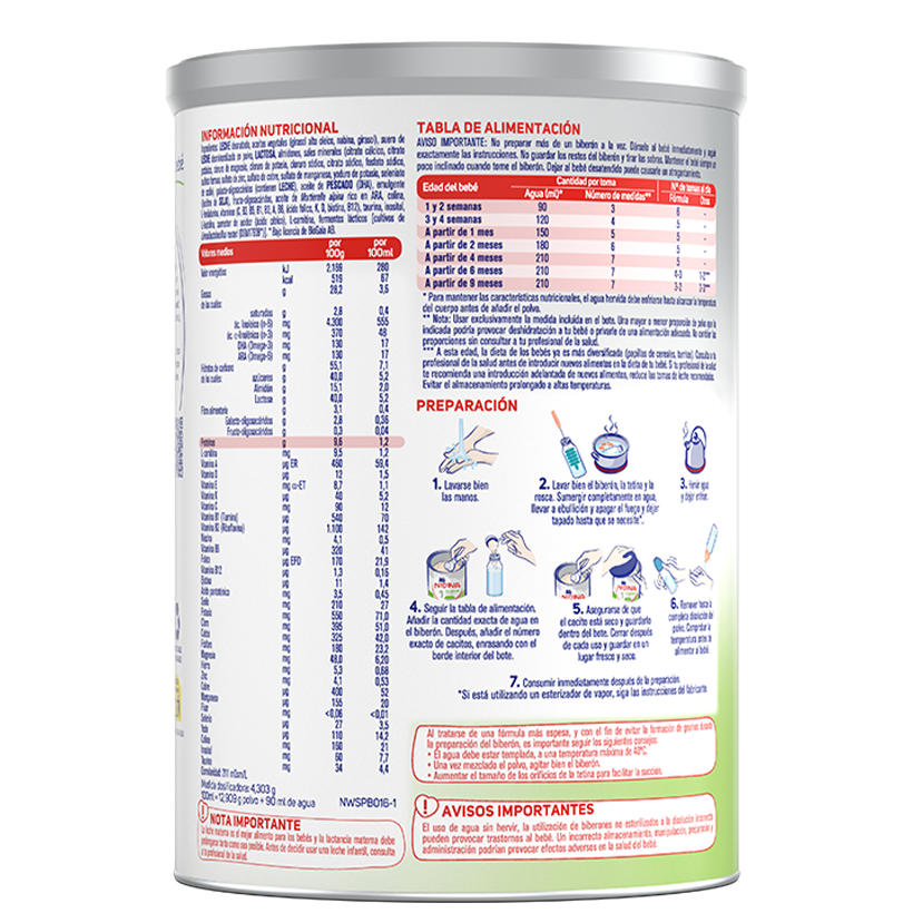 NIDINA Confort Digest 1 – Desde el inicio hasta los 6 meses​