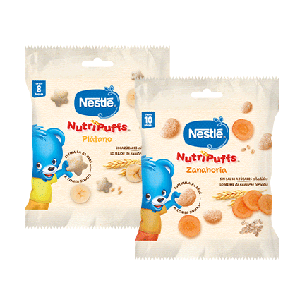 Productos Nutripuffs Nestlé