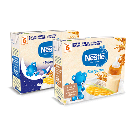 Productos Nestlé Leche y Cereales