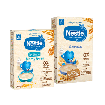 Productos Papillas Nestlé