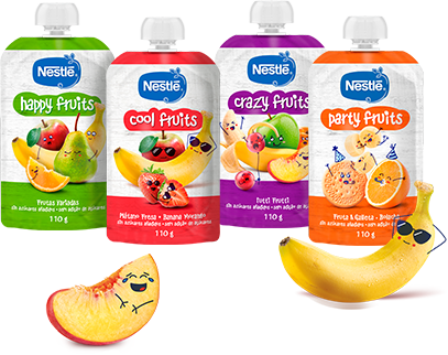 Purés de fruta Nestlé para grandullones