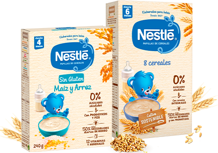 Papillas de cereales Nestlé