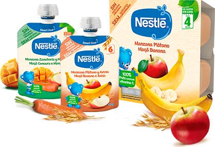 Purés de fruta Nestlé