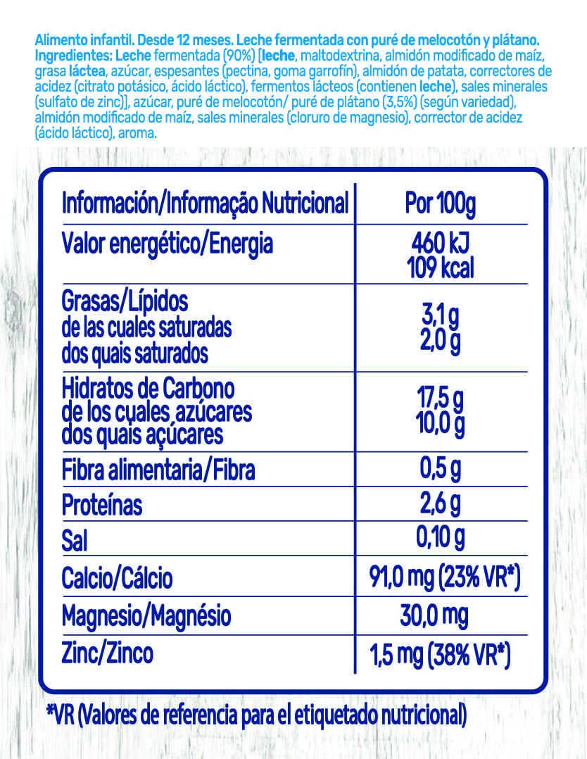 Tabla nutricional Scary Yummyogs