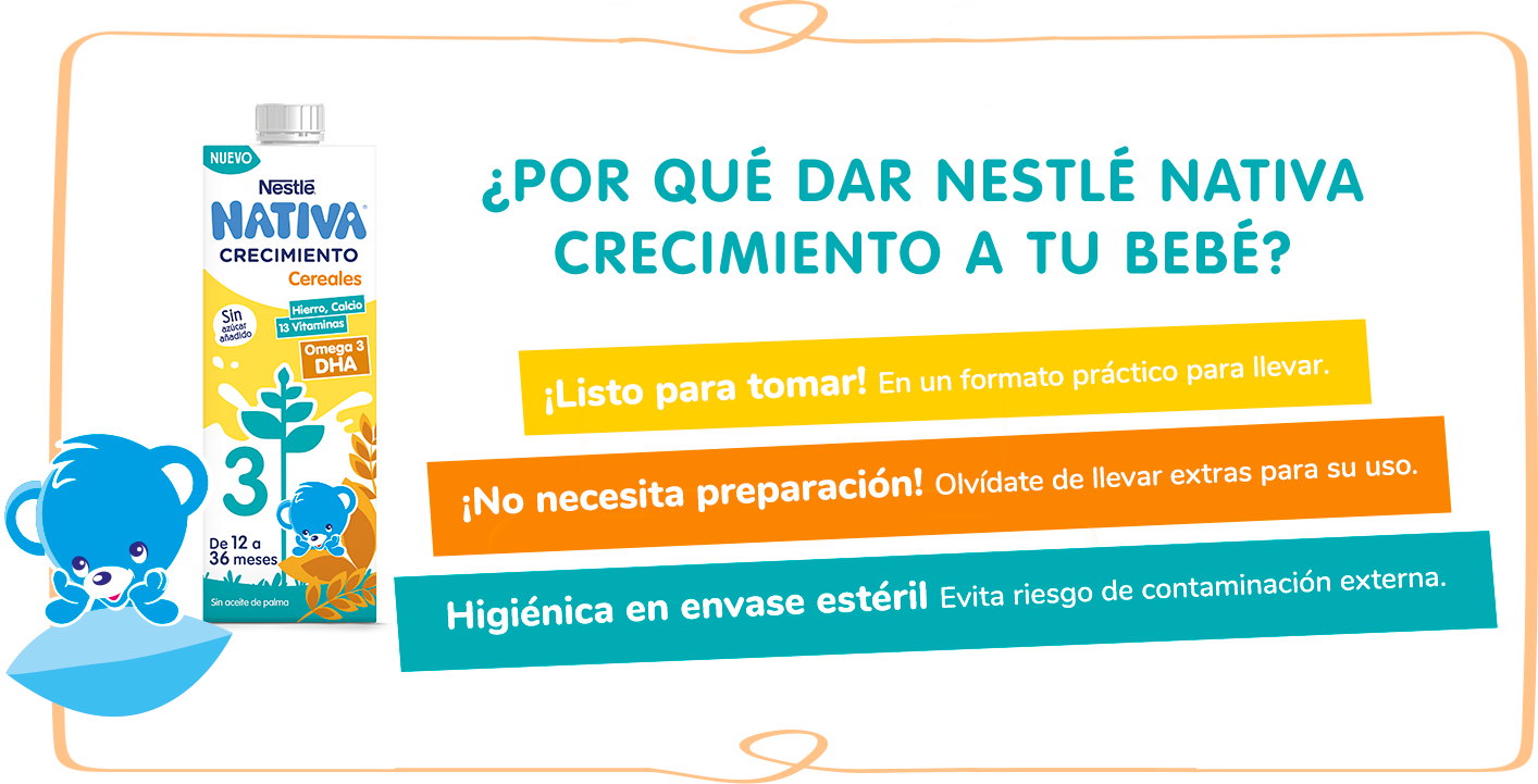 Nestlé Nativa 3 Crecimiento Original 1 Litro - Atida