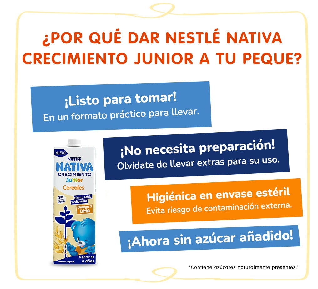 Nativa Crecimiento Junior Cereales