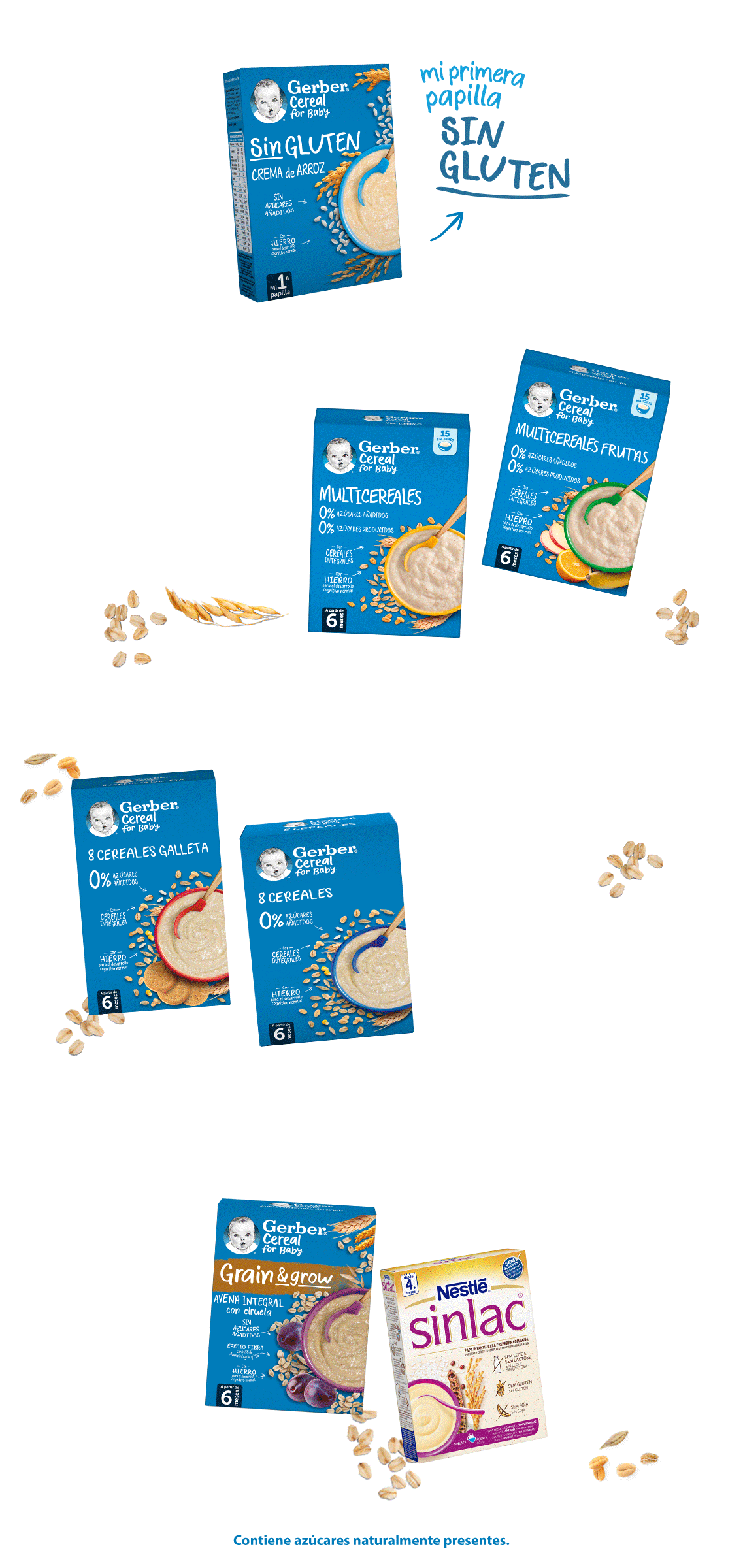 Cereales Infantiles GERBER Nestlé Bebé