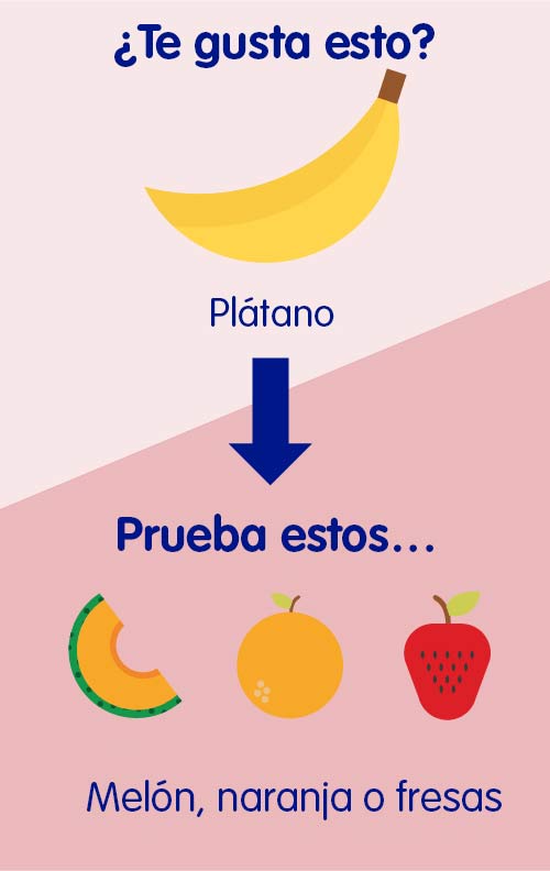 Frutas para el bebé