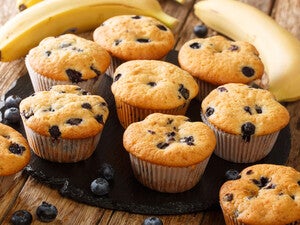 MAGDALENAS DE PLÁTANO