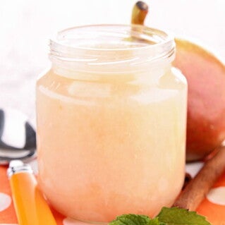 Puré de frutas suaves