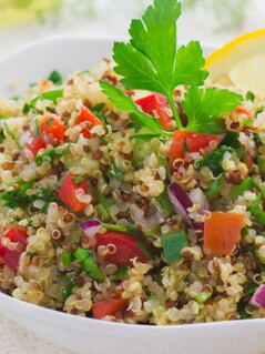 Tabulé de quinoa