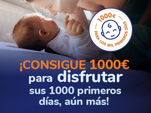 ¡Consigue 1000€ para los 1000 primeros días ¡Consigue 1000€ para los 1000 primeros días