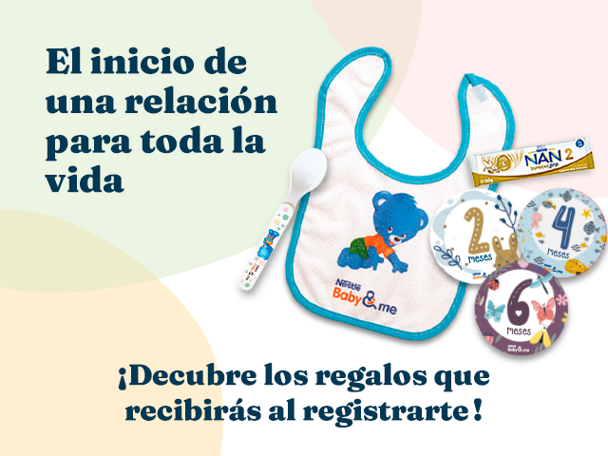Kit de bienvenida del Club Nestlé Baby&me