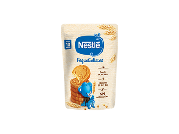 Nestlé PequeGalletas para niños desde los 10 meses Nestlé PequeGalletas para niños desde los 10 meses