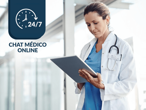 Chat médico online por ser del club