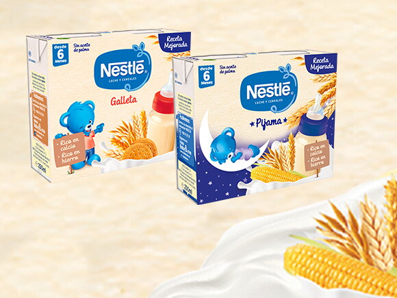 Leche y Cereales Nestlé