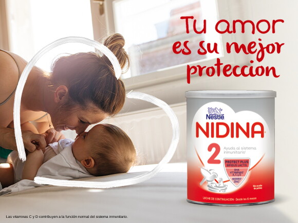 NIDINA 2 te ayuda a proteger a tu bebé por dentro