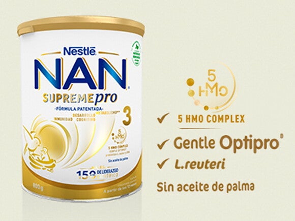 NAN® SUPREMEpro 3 Leche infantil de crecimiento