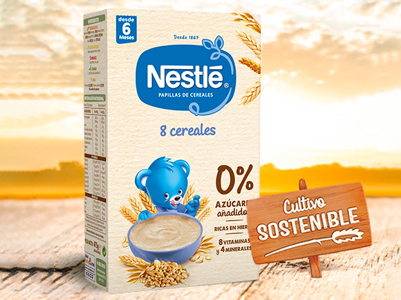 Papilla Nestlé 8 Cereales Cultivo