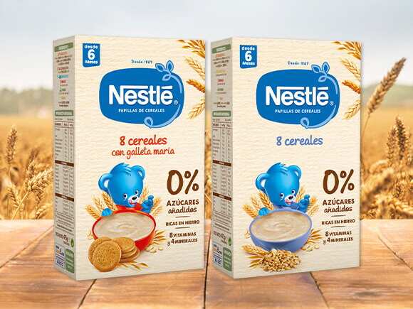 Papillas Nestlé 8 Cereales