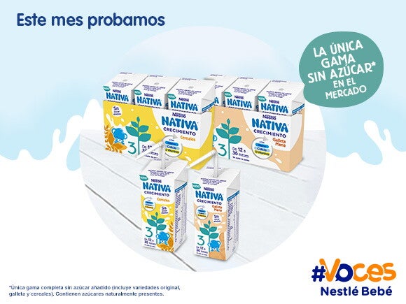 Voces Nestlé Bebé Nativa Crecimiento Voces Nestlé Bebé Nativa Crecimiento