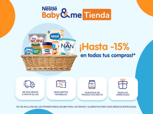 Ventajas Nestlé Baby & me Tienda