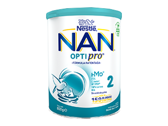 NAN Optipro 2 Leche de continuación A partir de 6 meses NAN Optipro 2 Leche de continuación A partir de 6 meses