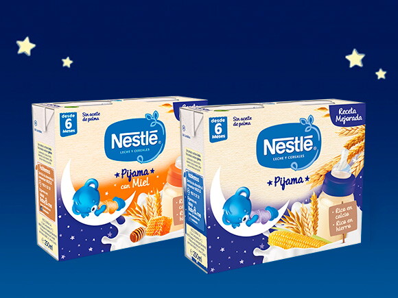Leche y Cereales Pijama Nestlé