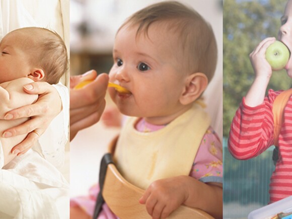 Comida sólida del bebé: ¿debo dejar de dar el pecho?