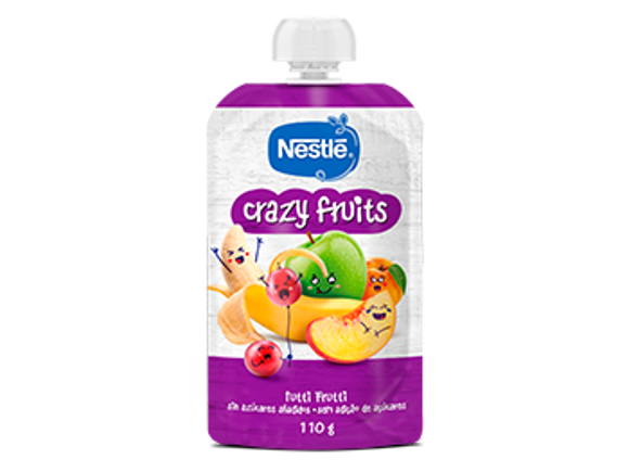 Puré de frutas Nestlé Crazy Fruits