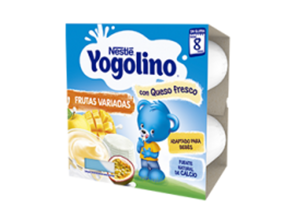 YOGOLINO Lácteo infantil de Frutas variadas con queso fresco YOGOLINO Lácteo infantil de Frutas variadas con queso fresco