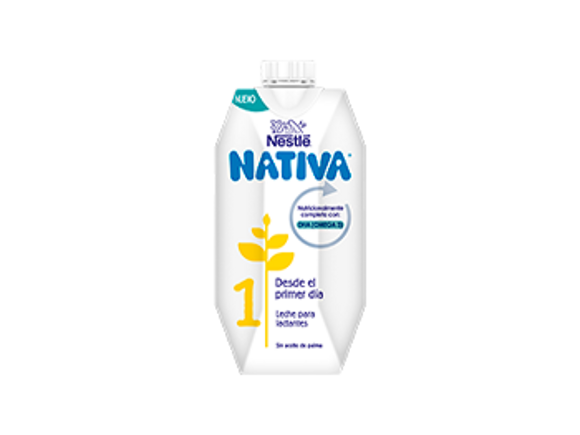 Leche crecimiento original +12 meses Nativa brik 1 l - Supermercados DIA