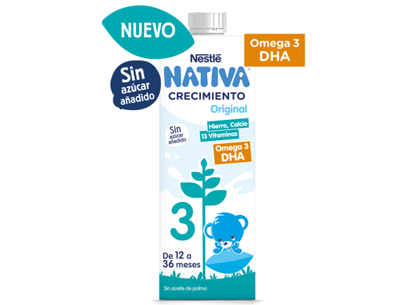 Nestle Nativa Crecimiento Original 12 a 36 meses 1 L