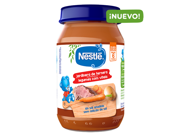 Tarrito de puré NESTLÉ Jardinera de Ternera Tarrito de puré NESTLÉ Jardinera de Ternera