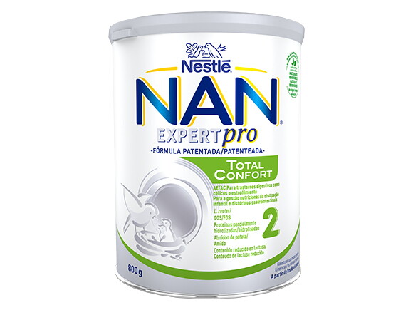 Leche de fórmula Nestlé NAN TOTAL CONFORT 2