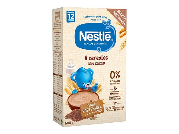 Papillas de cereales NESTLÉ Cacao Papillas de cereales NESTLÉ Cacao