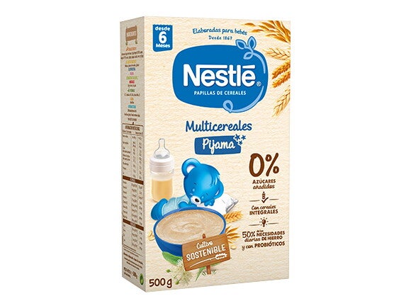 Papillas de cereales NESTLÉ Pijama Papillas de cereales NESTLÉ Pijama